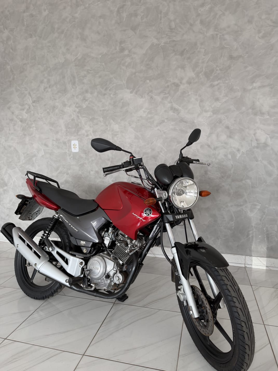 Yamaha Factor 125 2009/2010 Vermelha